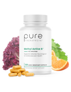 Vitaminas B Metiladas Pure TheraPro Rx 60 Cápsulas Veganas