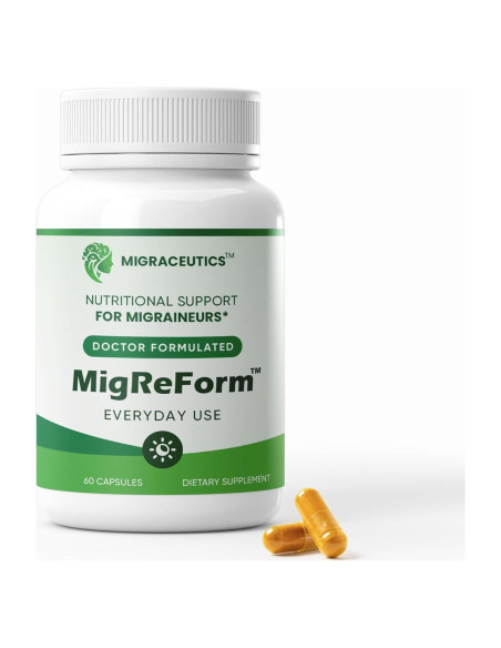 MigReForm Suplemento Natural para Alivio de Migraña 82g MigReForm Suplemento Natural para Alivio de Migraña 82g