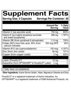 MacularProtect AREDS 2 - Suplemento Ocular 60 Cápsulas 2