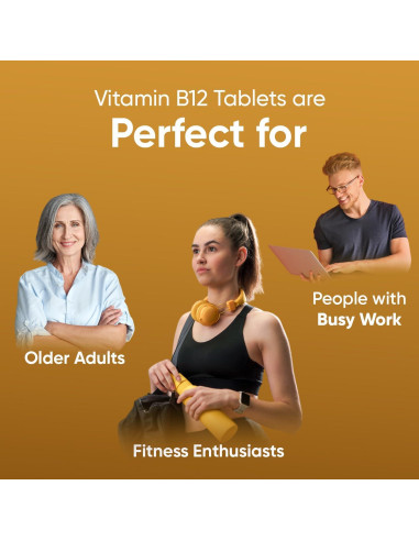 Vitamina B12 5000 mcg WeightWorld - 180 Tabletas Veganas