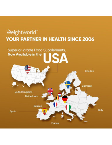 Vitamina B12 5000 mcg WeightWorld - 180 Tabletas Veganas