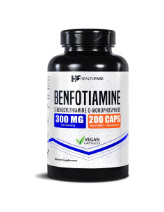 Benfotiamina 300mg - 200 Cápsulas Veganas - Salud General