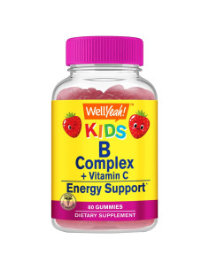 Gomitas Complejo B Niños WellYeah - 60 Unidades Sabor Fresa