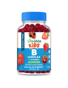 Gominolas de Vitaminas B Sin Azúcar Lifeable para Niños - 90 Unidades