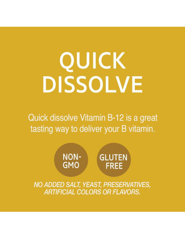 Tabletas Sublinguales Vitamina B12 2500 mcg Siglo 21 110 Unidades