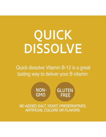 Tabletas Sublinguales Vitamina B12 2500 mcg Siglo 21 110 Unidades Tabletas Sublinguales Vitamina B12 2500 mcg Siglo 21 110 Unidades