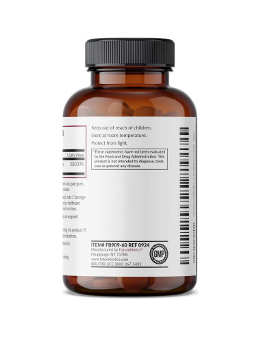 Futurebiotics Methyl B12 5000 MCG Vitamina B12 Sabor Cereza 60 Pastillas