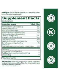 MegaFood Niños B Complejo - Suplemento de 30 Mini Tabletas 2