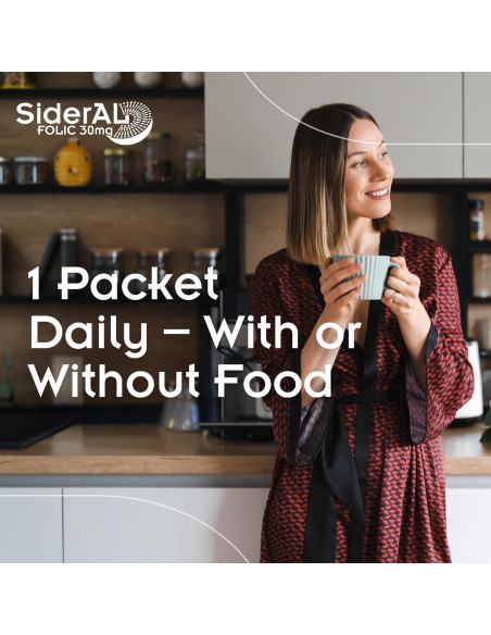 SiderAL Vitaminas Prenatales 30 Paquetes Polvo Sabor Fruta SiderAL Vitaminas Prenatales 30 Paquetes Polvo Sabor Fruta