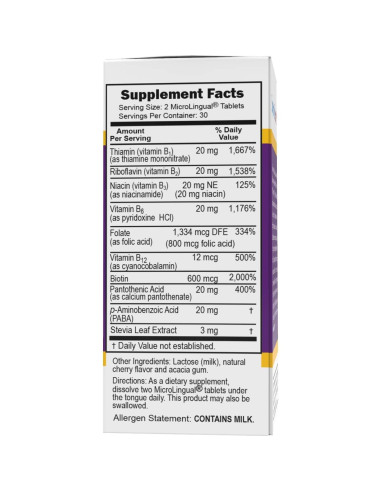 Suplemento B Complejo Superior Source - 60 Tabletas Energéticas