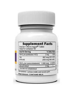 Vitamina B12 Sublingual Superior Source 1000 mcg - 60 Tabletas 2