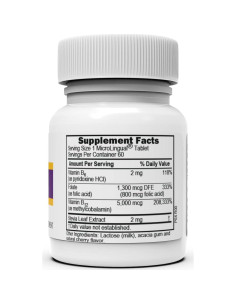 Suplemento Vitamina B12 Metilcobalamina 5000 mcg Superior Source 2