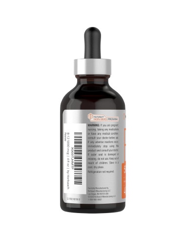 Suplemento de Vitamina B12 Horbaach 5000 mcg Gotas Líquidas Sabor Baya
