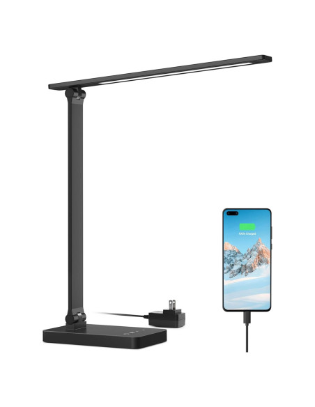 Lámpara de Escritorio LED Lepro con USB Dimmable 3 Modos