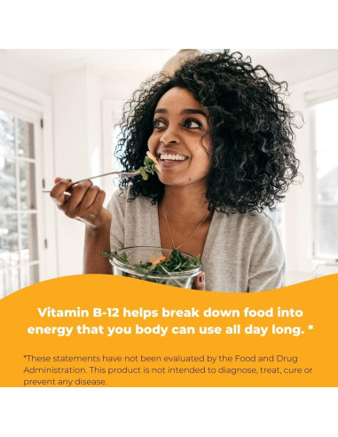 Vitamina B12 Sublingual 1000 mcg Wonder Labs - 250 Tabletas