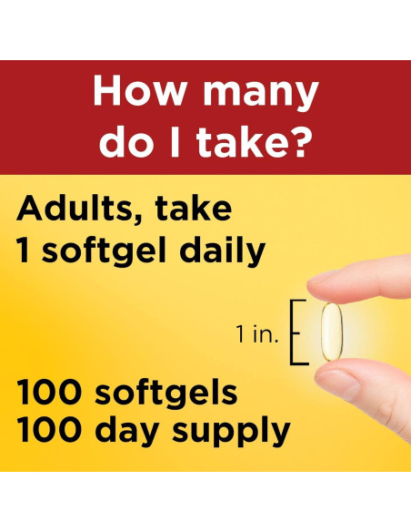 Nature Made Aceite de Semilla de Lino 1400 mg Omega 3 100 Gelatinas