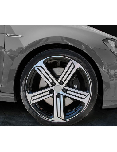 Juego de 4 Tapas de Centro 75mm SkinoEu para Mercedes