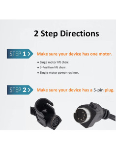 Control Remoto Hommoat CD-005 con USB y 2 Botones Iluminados 2