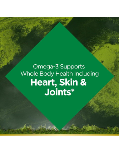 Suplemento Omega 3 Vegetal Nature's Bounty 520mg 30 Cápsulas