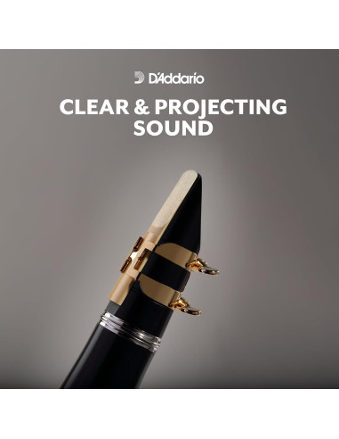 Reed de Clarinete Bb D'Addario Rico 2.5 Paquete 10 Unidades