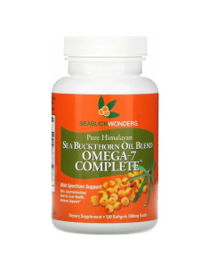 Aceite de Espino Marino Orgánico SeabuckWonders 1000mg 120 Cápsulas