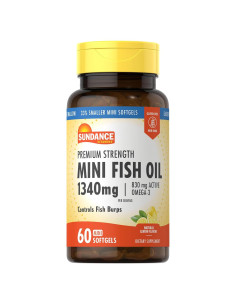Cápsulas de Aceite de Pescado Sundance 1340mg - 60 Unidades