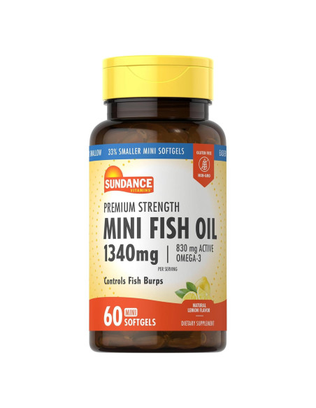 Cápsulas de Aceite de Pescado Sundance 1340mg - 60 Unidades