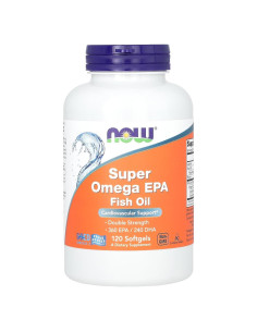 Suplemento Omega 3 Now Foods Super Omega EPA 120 Cápsulas