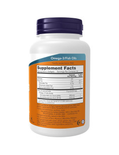 Suplemento Omega-3 NOW Foods 1000 mg 200 Perlas Blandas 2