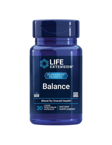 Probiotico Life Extension FLORASSIST Balance 30 Cápsulas 15 Mil Millones UFC