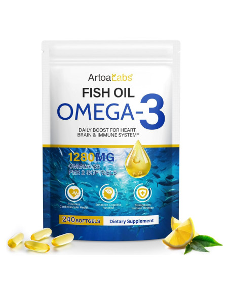 Suplemento Omega 3 Aceite de Pescado Nature Made 240 Cápsulas Suplemento Omega 3 Aceite de Pescado Nature Made 240 Cápsulas