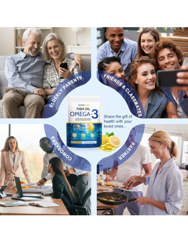 Suplemento Omega 3 Aceite de Pescado Nature Made 240 Cápsulas