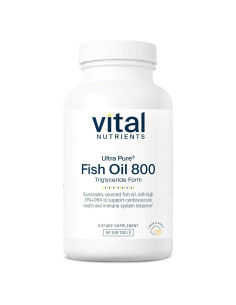 Aceite de Pescado Omega-3 Vital Nutrients 800mg Triglicéridos