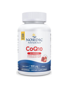Gomitas de CoQ10 Nordic Naturals Fresa 60 unidades 100 mg