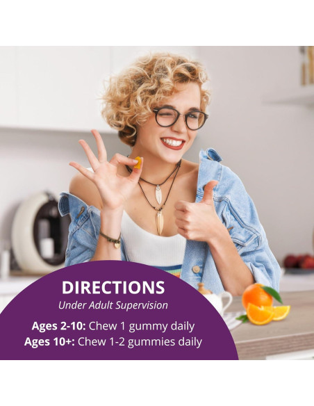 Gomitas Omega 3 NuBest Veganas para Niños 60 Unidades