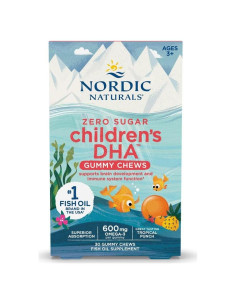 Gominolas DHA para Niños Nordic Naturals - 30 Unidades - 600 mg Omega-3
