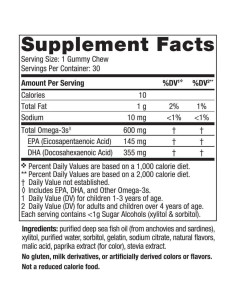 Gominolas DHA para Niños Nordic Naturals - 30 Unidades - 600 mg Omega-3 2