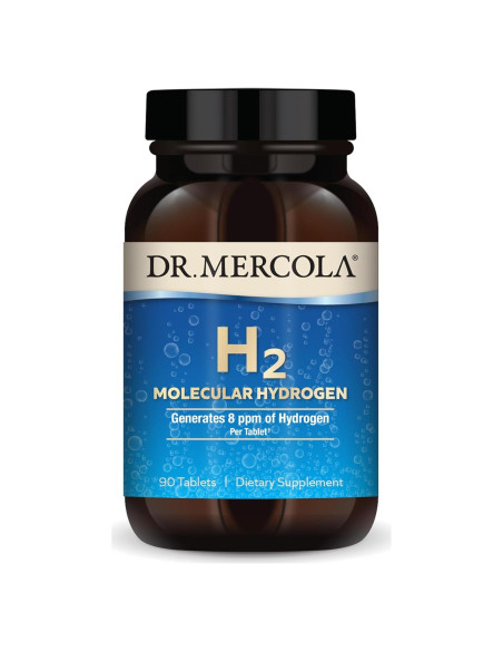 Suplemento H2 Hidrógeno Molecular Dr. Mercola 90 Tabletas Suplemento H2 Hidrógeno Molecular Dr. Mercola 90 Tabletas