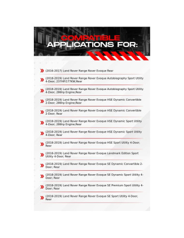 Kit de Frenos R1 Concepts eLINE Traseros 2016-2019