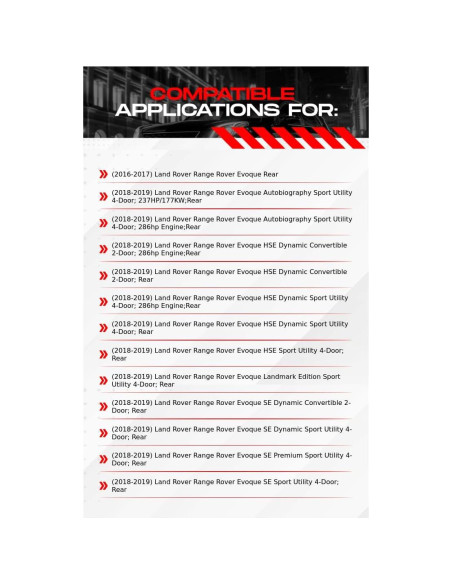 Kit de Frenos R1 Concepts eLINE Traseros 2016-2019