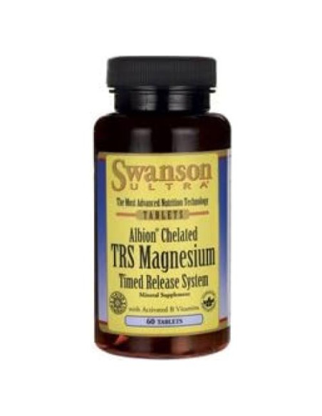 Suplemento de Magnesio Quelado Swanson Ultra 60 Tabletas Suplemento de Magnesio Quelado Swanson Ultra 60 Tabletas