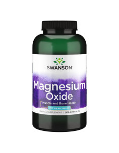 Suplemento de Magnesio Swanson 200 mg - 500 Cápsulas