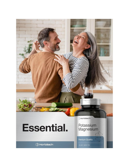 Suplemento de Potasio y Magnesio Horbaach 240 Cápsulas Suplemento de Potasio y Magnesio Horbaach 240 Cápsulas