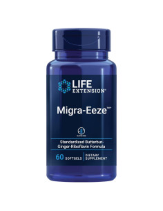 Suplemento Migra-Eeze Life Extension - Butterbur 60 cápsulas