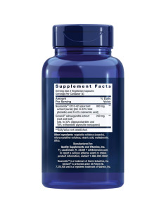 Life Extension Ashwagandha Plus 60 Cápsulas Vegetarianas 2