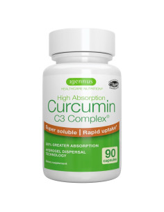Curcumina Avanzada C3 Igennus 90 Cápsulas Veganas 300% Absorción