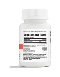Suplemento de Hierro Quelado 18mg 365 Whole Foods 100 Cápsulas 2
