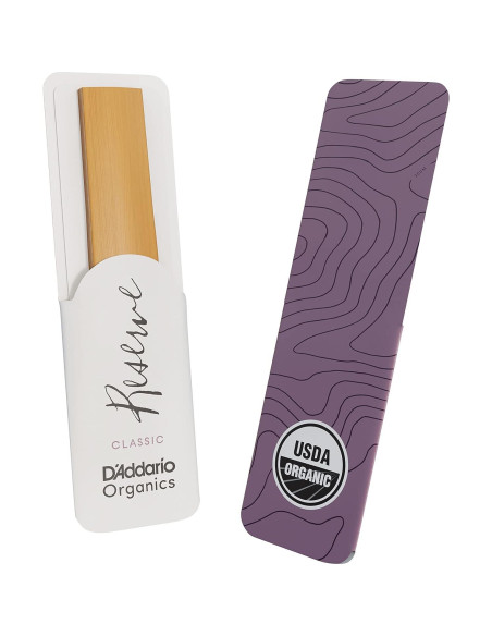 Reed Orgánico Clásico Bb D'Addario Fuerza 3.0 Paquete 10