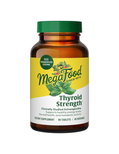 MegaFood Suplemento Tiroides 90 Tabletas Vegetariano MegaFood Suplemento Tiroides 90 Tabletas Vegetariano