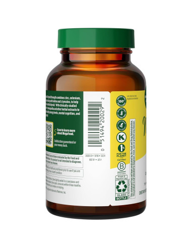 MegaFood Suplemento Tiroides 90 Tabletas Vegetariano